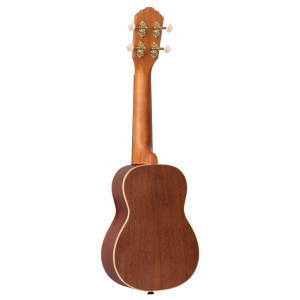 Ortega Soprano Ukulele, Solid Mahogany