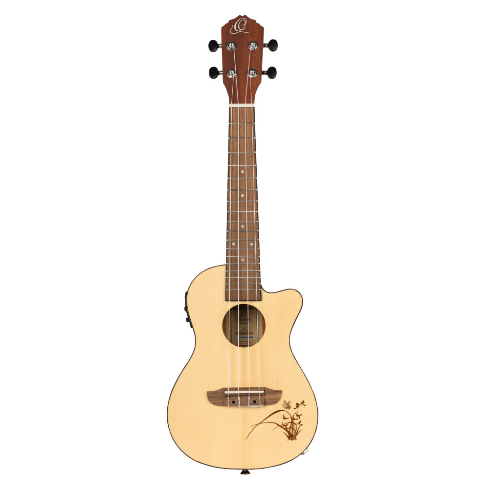 Ortega Concert Ukulele, Spruce, Cw Eq