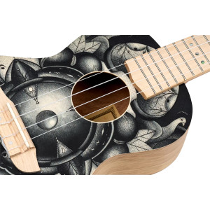 Ukulele Concert Ortega Serie Art  Birds