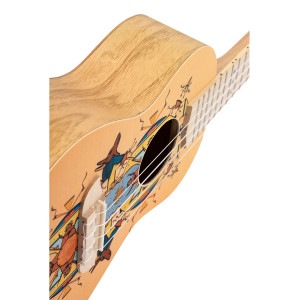 Ukulele de concierto Ortega Serie Art Egypte