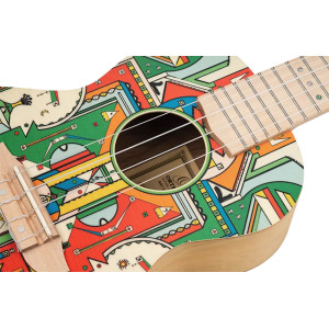 Ukulele Concert Ortega Serie Art Himalay