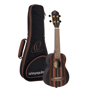 Ukelele soprano Ortega, ébano