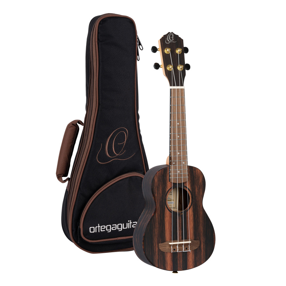 Ukelele soprano Ortega, ébano