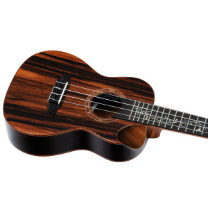 Ortega Concert Ukulele, Ebony Elite