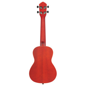 Ortega Concert Ukulele, Okoume, Red