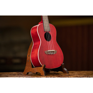 Ortega Concert Ukulele, Okoume, Red