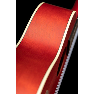 Ortega Concert Ukulele, Okoume, Red