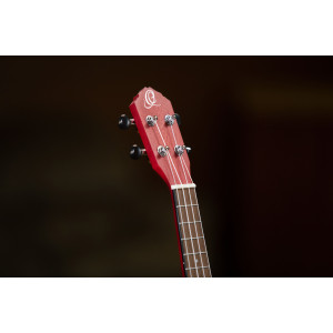 Ortega Concert Ukulele, Okoume, Red