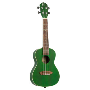 Ortega Concert Ukulele, Okoume, Green