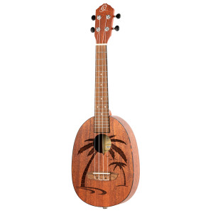 Ortega Pineapple Concert Ukulele, Mahogany