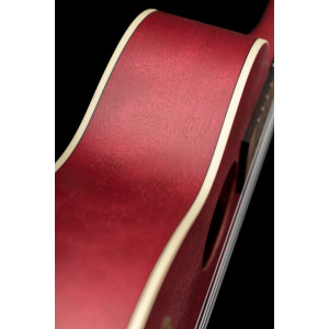 Ukulele concierto Ortega, okoume, rubí