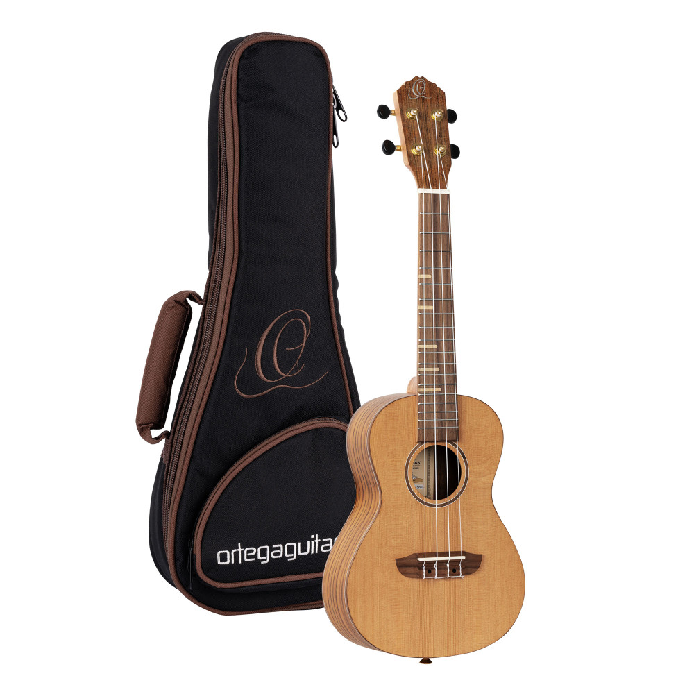 Ukulele concert Ortega, cedro nogal