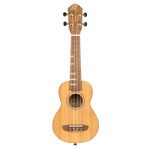 Ortega Soprano Ukulele, Cedar Walnut