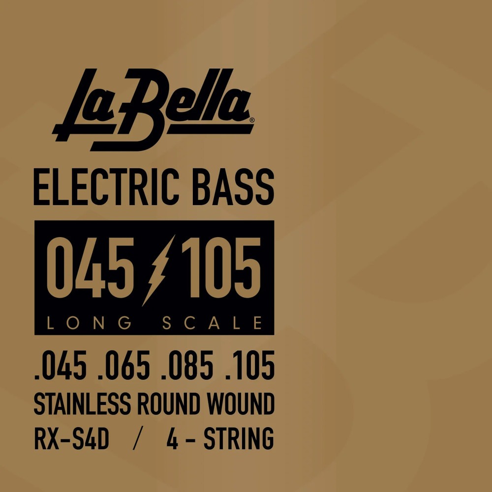 Juego Bajo La Bella Rx Steel 45-105