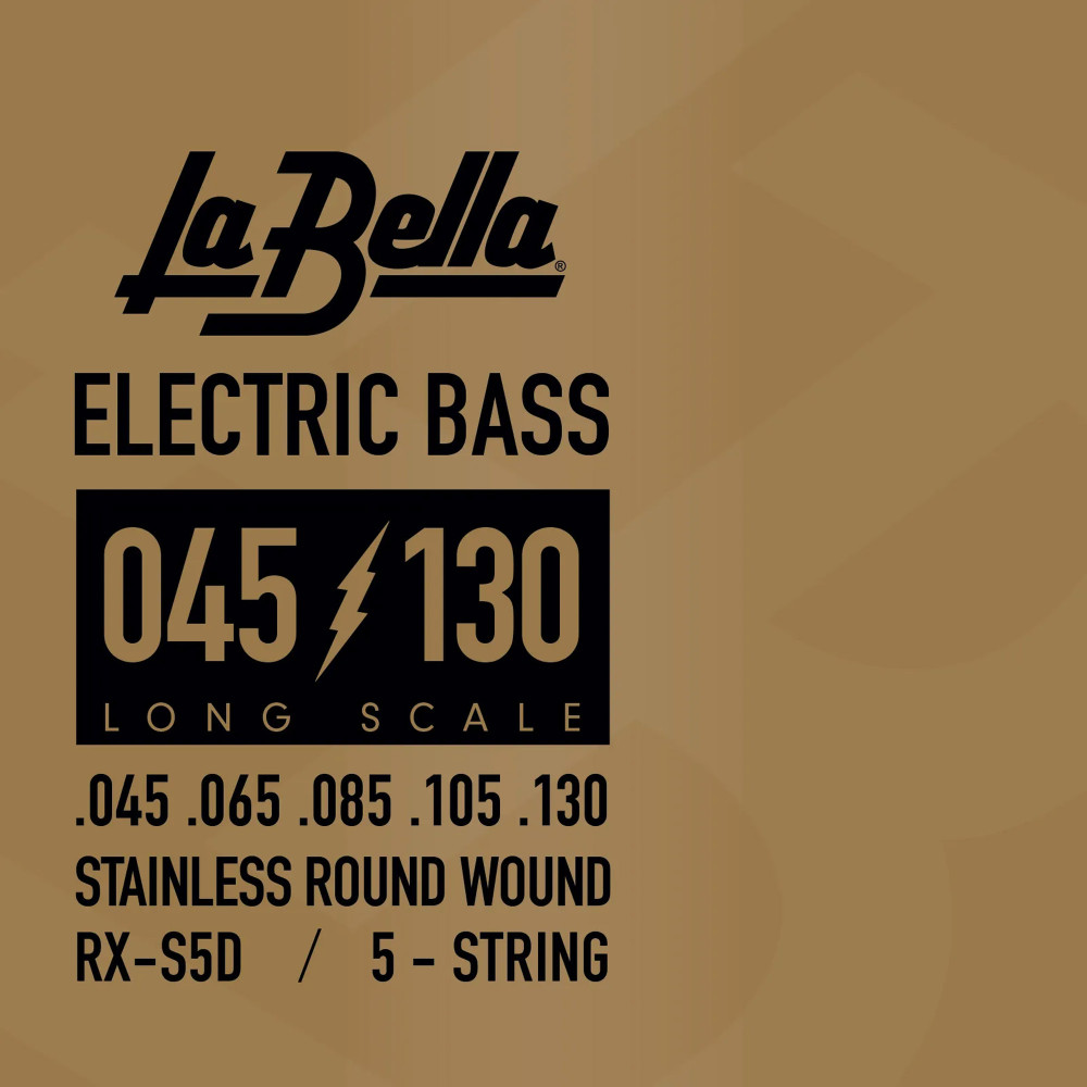 Juego para bajo La Bella Rx Steel 45-130