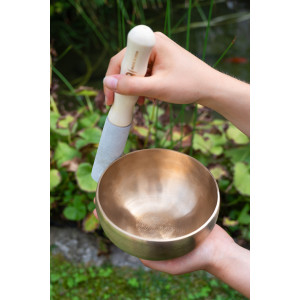 Set Singing Bowl Sonic Enery 600g Flower