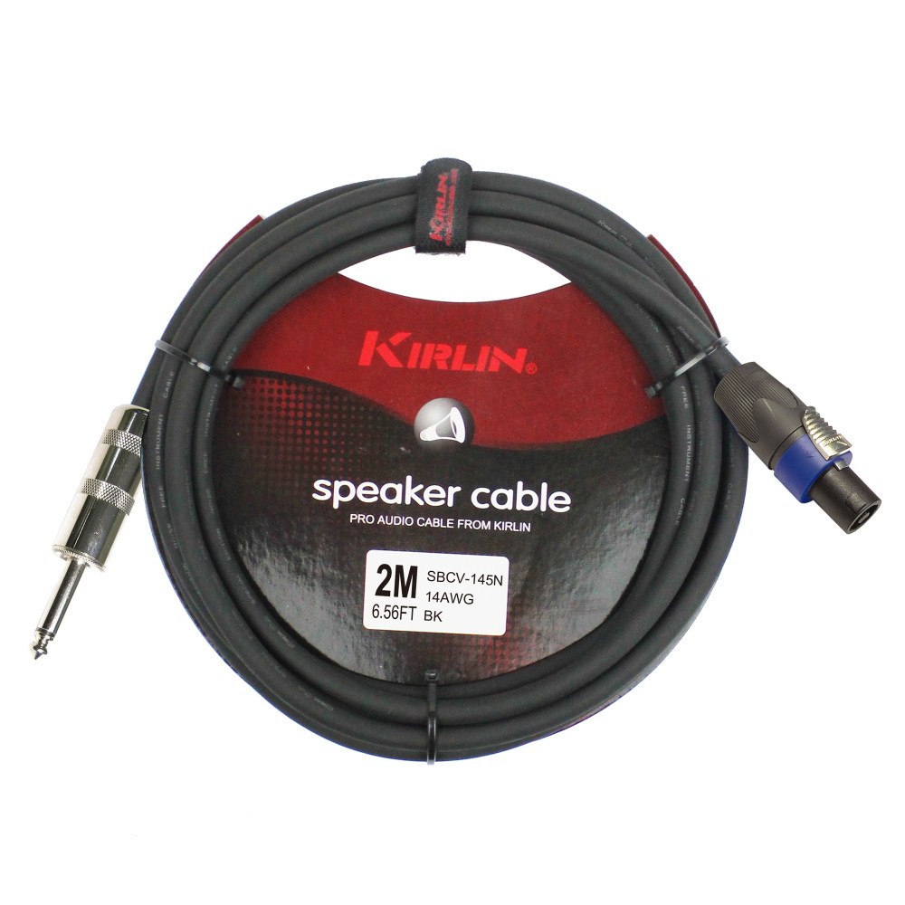Cable Hp Kirlin 2 m Jack -spk Negro