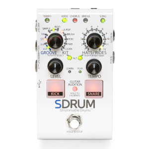 Pedal Digitech SDRUM blanco