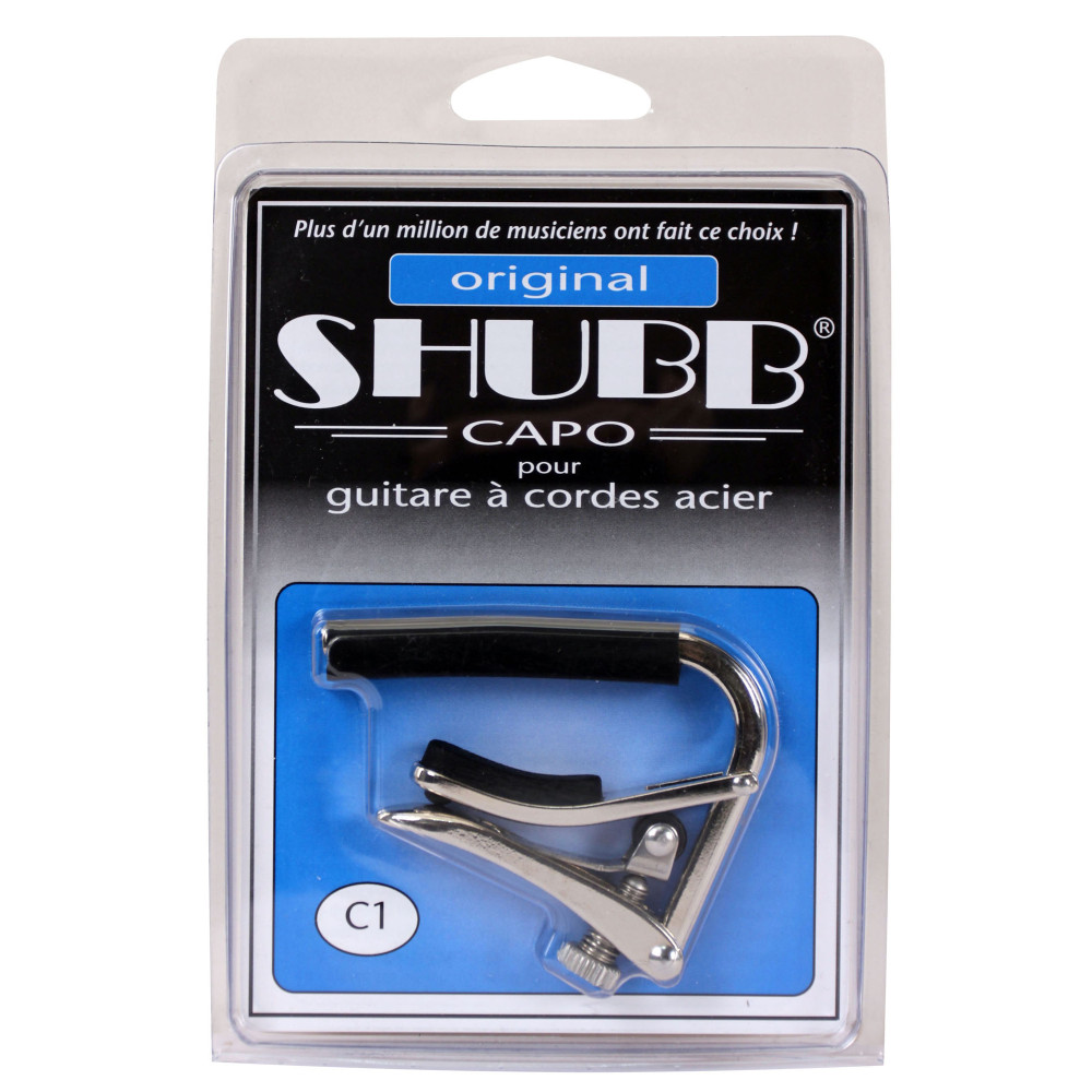 Capodastre Shubb Cordes Acier Nickel
