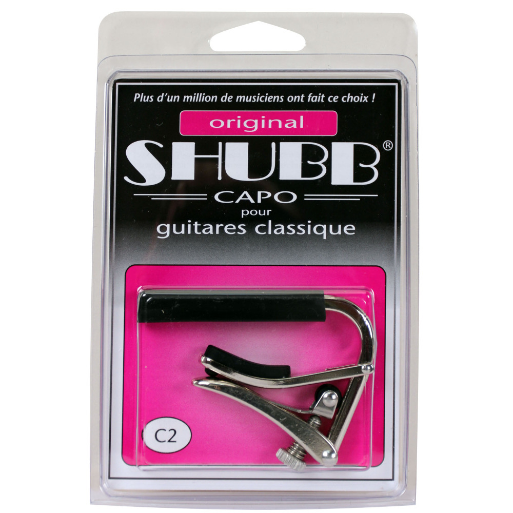 Shubb Nylon String Nickel Capo