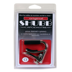 Shubb Banjo Mandolin Nickel Capo