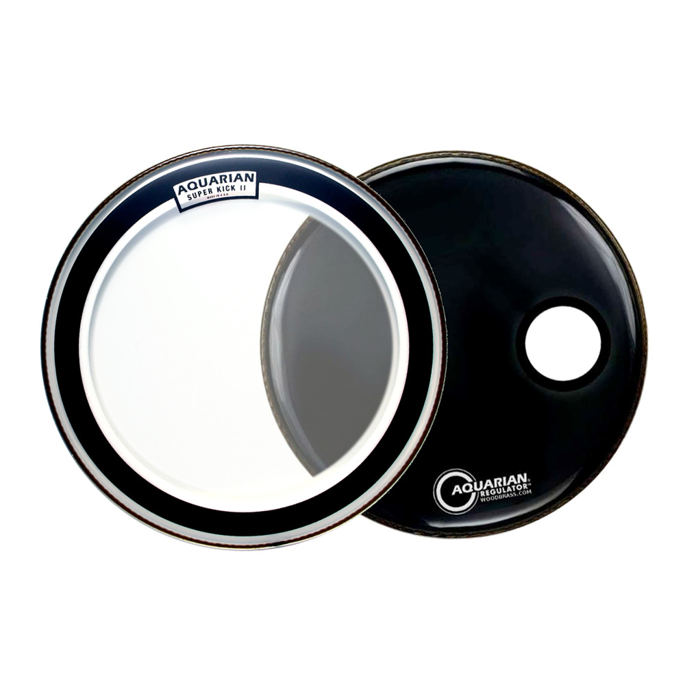 Aquarian Superkick-II/regulator 22" Pack