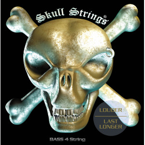 Juego Skull para bajo de 4 cuerdas 45-110