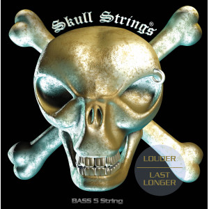 Juego Skull Basse 5 Cuerdas 45-135