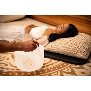 Singing Bowl Sonic Crystal 10", 639 Hz