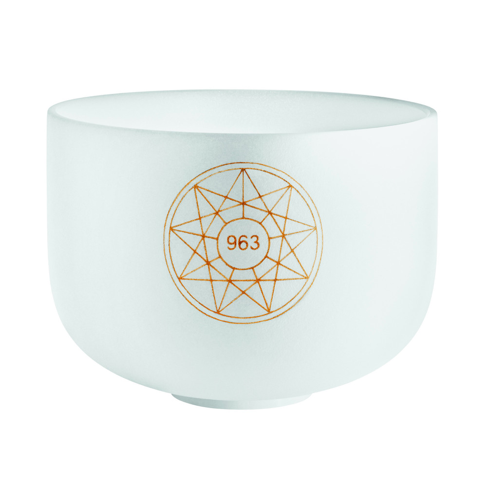 Singing Bowl Sonic Crystal 10", 963 Hz