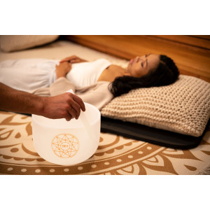 Singing Bowl Sonic Crystal 10", 963 Hz