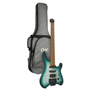 Guitare Cort Space G6tr Smi Gloss Lagoon