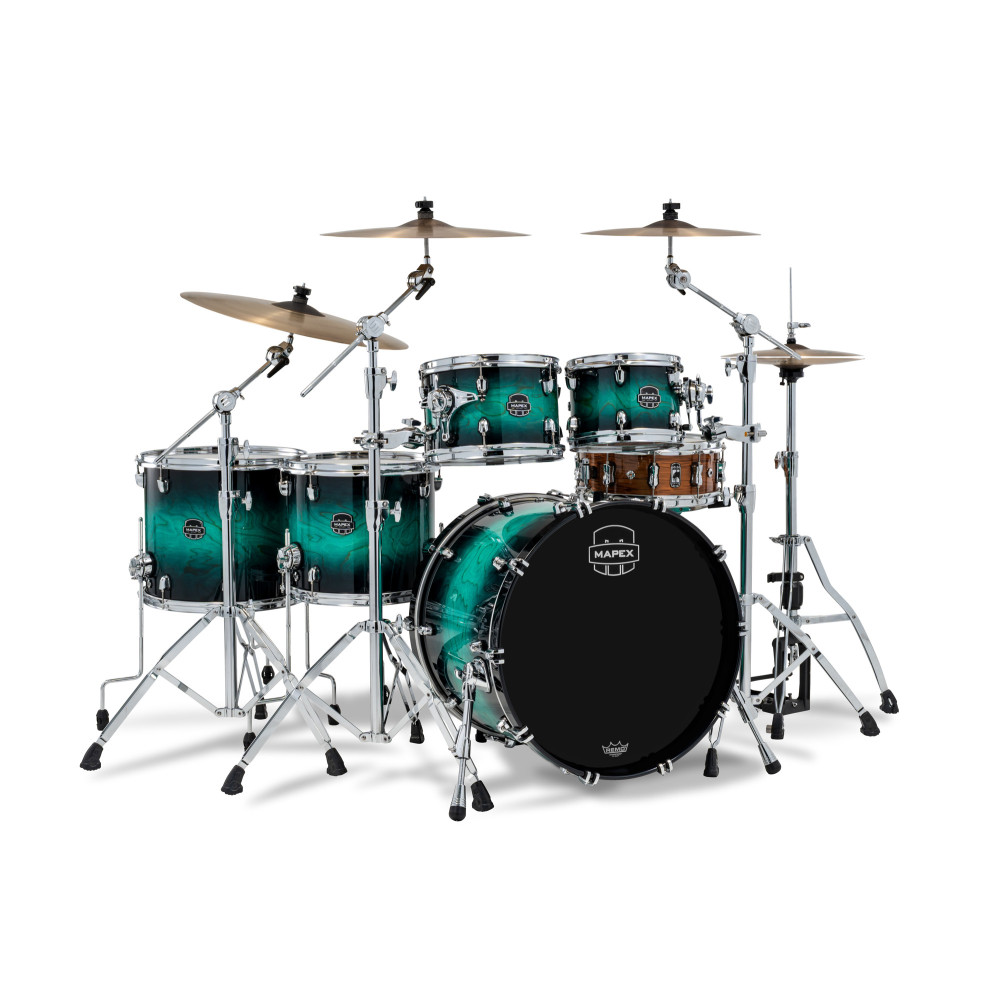 Mapex Saturn 5 Futs Marine Teal Burst