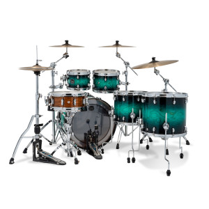 Mapex Saturn 5 Futs Marine Teal Burst