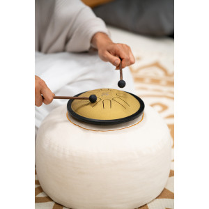 Small Sonic Energy Tongue Drum D Minor Gold