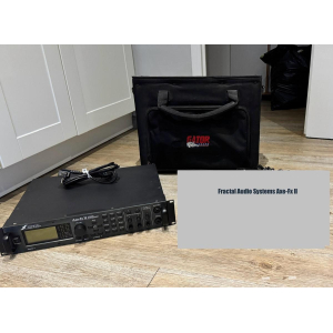 Axe FXII FRACTAL + Fractal MFC-101 Foot Controller + Gator case