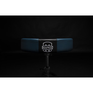Mapex Pro Drum Throne Motorcycle Seat Blue