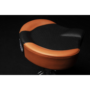 Mapex Pro Drum Throne Moto Seat Brown