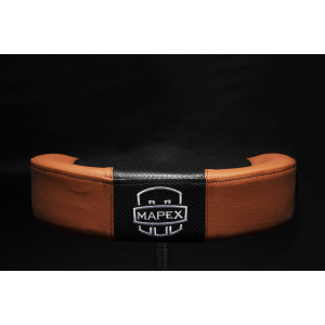 Mapex Pro Drum Throne Moto Seat Brown