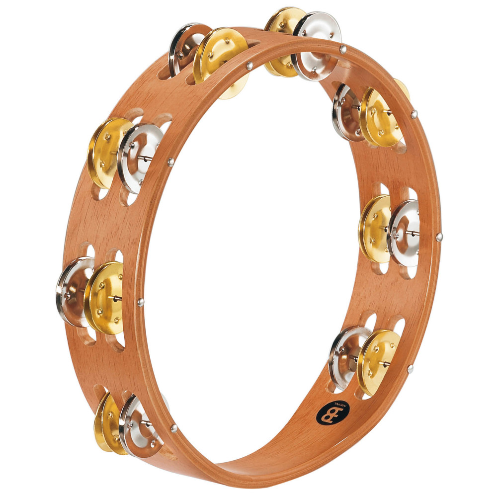 Pandereta Meinl de madera natural 2r cymb N/l