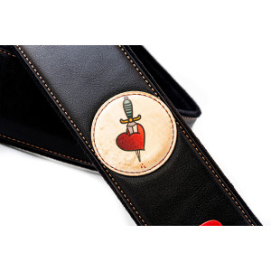 Vegan Righton Tatoo Heart Strap