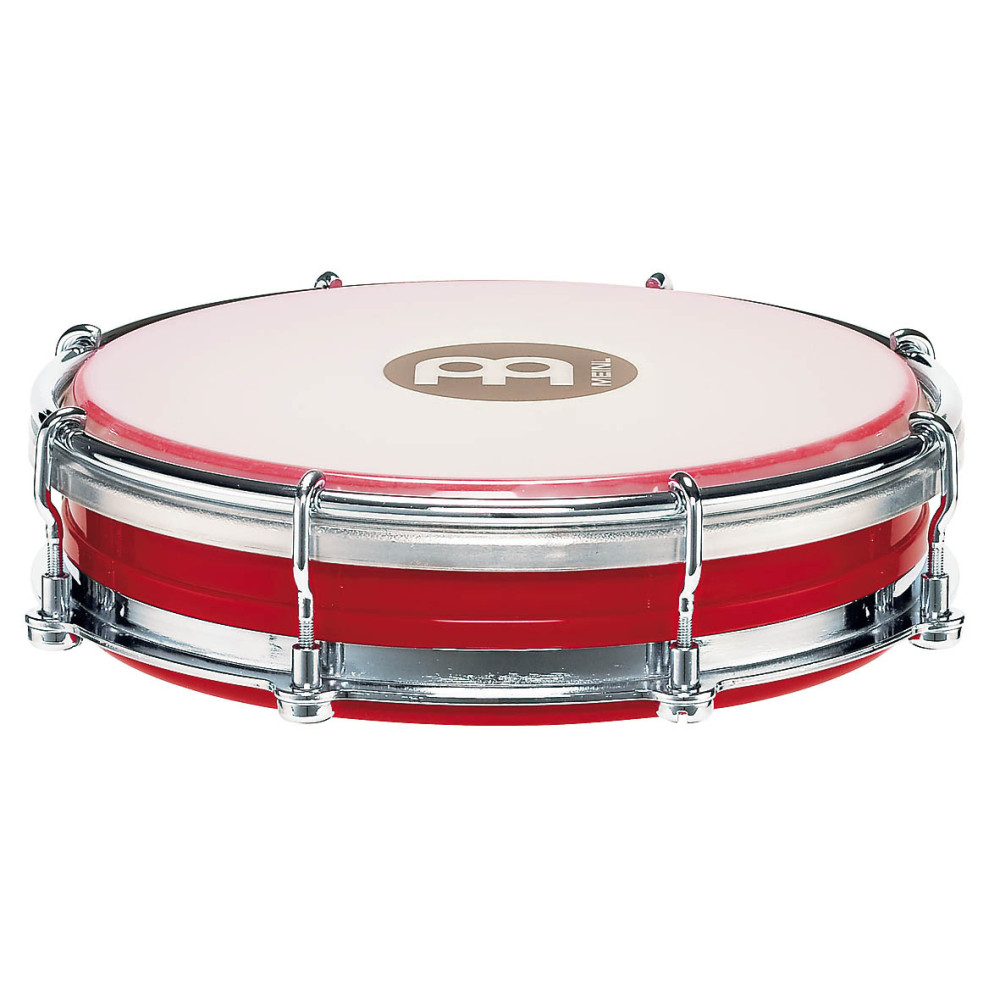 Tamborim Meinl de 6" de ABS rojo
