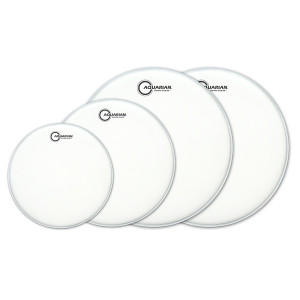 Aquarian Tc10/12/14 + Tc14 Drumhead Pack