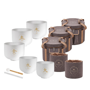 Set of 5 Singing Bowl Sonic Crystal TMC