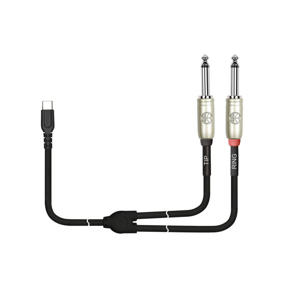Kirlin 3m USB Cable, 2 Jacks, Black