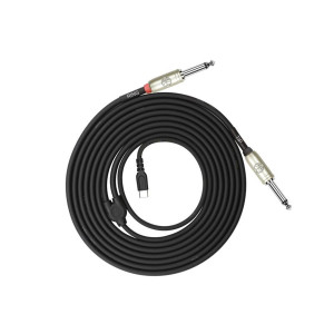 Kirlin 3m USB Cable, 2 Jacks, Black