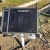 Torque TM100 passive stage monitor pair with fly case