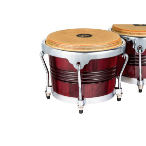 Meinl 6.75/8" Bordeaux Chrome Bongos