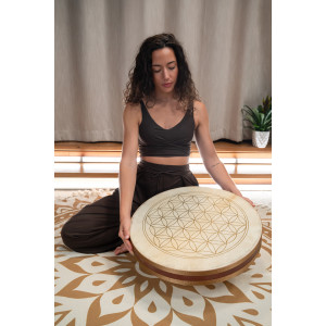 Wave Drum Sonic Energy 20" Flower of Life