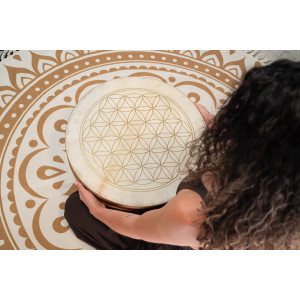 Wave Drum Sonic Energy 20" Flower of Life
